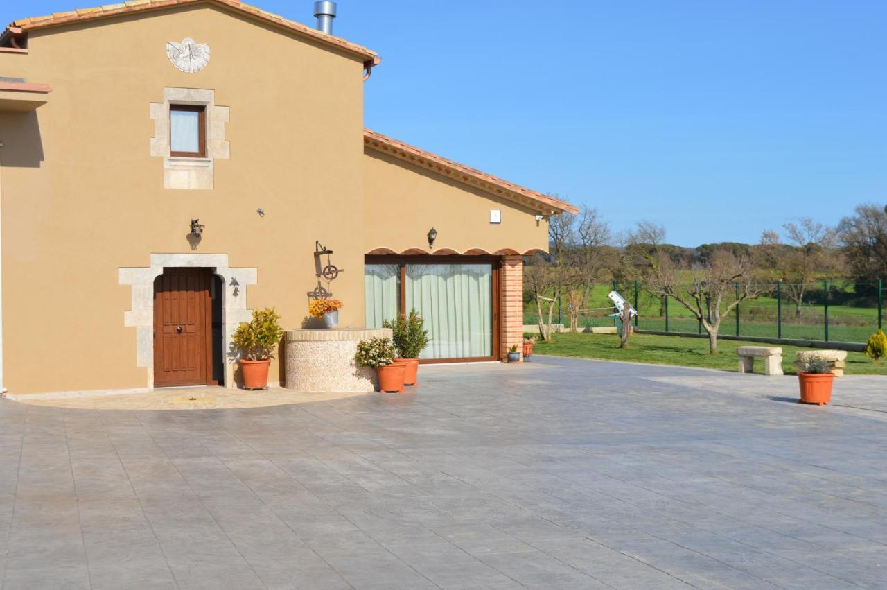 Mas Piua Villa Girona Exterior foto