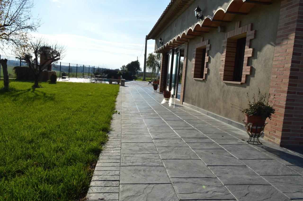 Mas Piua Villa Girona Exterior foto