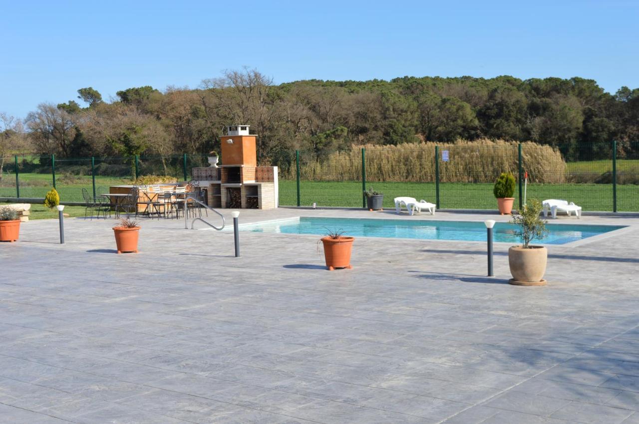 Mas Piua Villa Girona Exterior foto