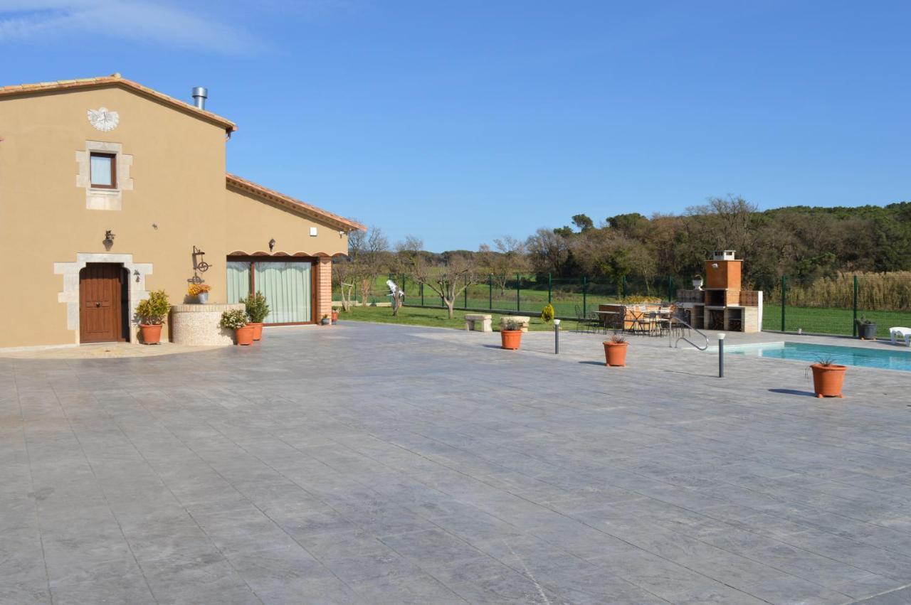 Mas Piua Villa Girona Exterior foto